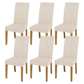 BIETYONE stretch parsons chair cover provides a secure, chair-protecting fit for everyday dining