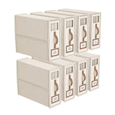 BigPonPon bed-sheet organizer with leather handle for easy access and durable use.