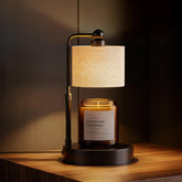 Bingyouth Candle Warmer Lamp base with a sturdy metal foundation for stable setup.