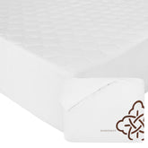 BIOWEAVES king-mattress-pad-cover delivers breathable organic cotton comfort.