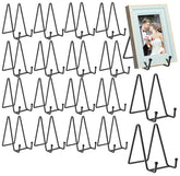 Birity plate stands 18-pack in 4-5in size keeps dinnerware neatly displayed.