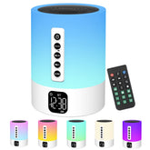 Biseoamz alarm clock Bluetooth speaker with clear sound for mornings
