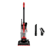 Bissell CleanView Compact vacuum front view showing lightweight design ideal for apartments.