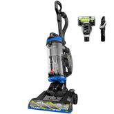 Bissell CleanView Swivel vacuum with brush-roll removes embedded pet hair from multiple surfaces.