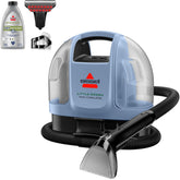 Bissell Little Green Mini cordless cleaning on the go for upholstery and car interiors.