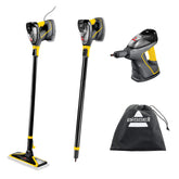 Bissell PowerSteamer 3in1 steam mop for deep cleaning sealed floors and surfaces.