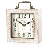 BITALYE retro desk clock with white face for easy readability