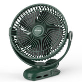 BIVBTP clip-on fan secured on desk for stable cooling