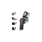 BLACK+DECKER Dustbuster Pivot Vac reaches tight spaces for home and car cleaning.
