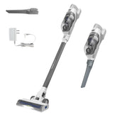 BLACK+DECKER Powerseries 16V cordless vacuum with LED floorhead lights reveals debris