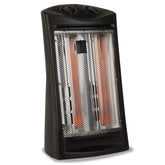 BLACK+DECKER BHTI06 front view of the compact infrared heater for small spaces