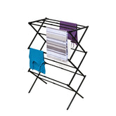 BLACK+DECKER laundry rack collapsible design for compact storage