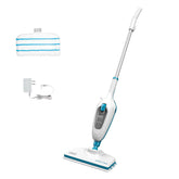 Black+Decker Steam Mop pivot head for tight spaces and under furniture.