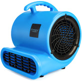 Blessny carpet dryer fan front view, compact and portable for home drying tasks.