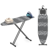 BLINGMIND Ironing Board full size surface for large garments and bulk ironing tasks