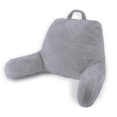 Blissful Diary reading pillow with side pockets keeps essentials within easy reach.