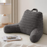 Blissful Diary Reading Pillow arms and pockets provide cozy support for uninterrupted reading.