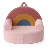 Blissful Diary toddler chair with rainbow design for cozy reading and play