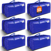 BlissTotes 93L moving bags front view, large capacity for clothing and linens.
