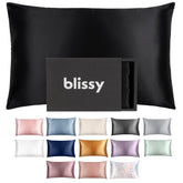 BLISSY silk pillowcase 22 Momme Mulberry silk for luxurious sleep