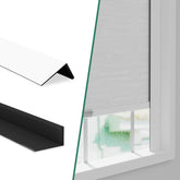 Bliwans side-track light blocking strips seal out ambient light for bedroom blackout.
