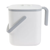 Blue Ginkgo lid demonstrates an odor-tight seal for containment.