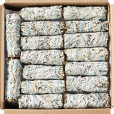 Blue River Sage twenty white sage smudge sticks for ritual cleansing and atmosphere