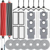 Bluearks Qrevo roller brushes for thorough debris pickup across floors