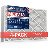 BNX TruFilter packaging ready for quick installation in your HVAC system.