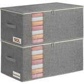 boailydi 90L king-size comforter storage bag keeps bulky bedding neatly organized