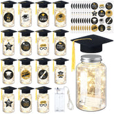 Boao graduation jar with lights adds warm ambiance to the party table