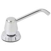 Bobrick B-822 top-fill chrome dispenser for easy on-counter refills