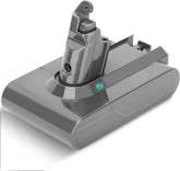 Boetpcr upgraded 6000mAh V6 battery front view powering handheld vacuum