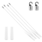 Bokon blind wand with hook and handle for easy 48-inch vertical blind operation.