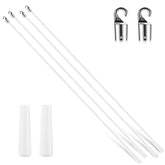 Bokon blinds wand replacement 36inch with hook for easy window repair.