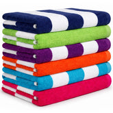 BolBom beach towels in green oversized 30x60 inches for full-body coverage