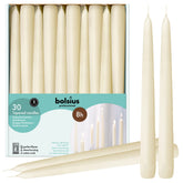 BOLSIUS ivory 10-inch taper candle for elegant table settings