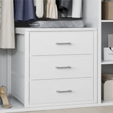 BOLUO Closet Drawers top view shows compact, space-saving design for small rooms