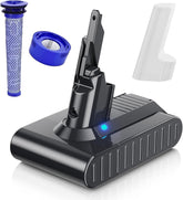 Bonacell V7 replacement battery with 7000mAh capacity for extended cleaning sessions.