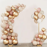 Bonastella Balloon Arch Stand 2-pack front view for elegant backdrop.