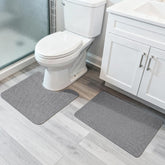 Bosap bath rugs set 2 pieces for stylish, non-slip bathroom decor