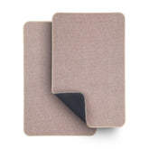 Bosap Ultra-Thin Bath Mat under door for space-saving, easy door clearance.