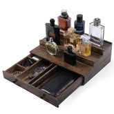 Boulphia Cologne Organizer: a 3-tier display showing bottles neatly for easy access