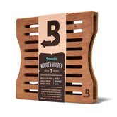 Boveda Cedar Wood Humidity Pack Holder secured inside storage box lid for consistent humidity.