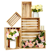 BOY MCOWBOY decorative wood crates stacked for versatile display and storage