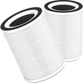 Breabetter Kilo replacement filter front view, compatible with Afloia purifiers for cleaner air.