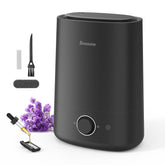 BREEZOME 5L top-fill humidifier enables quick refills and lasting moisture.