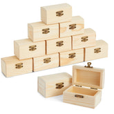 Bright Creations mini treasure box in pinewood, ideal for DIY painting projects.