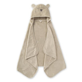 Burt's Bees Baby toddler hooded towel featuring an animal face for playful bath time.