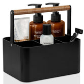 BYUNER portable shower caddy with handle for easy transport and tidy dorm storage.